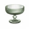 Vivalto Lot de 6 coupes à glace et smoothies à rayures vertes en verre 310 ml