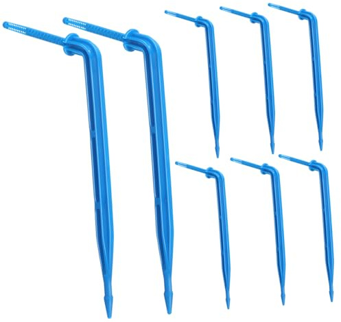 Supvox 100stücke Tropfbewässerungsset Mit Tropfpfählen Für Erdspieße Tropfstrahlern Und Bewässerungs-tropfstäben Gartenbewässerungsteile Für Topfpflanzen Und Pflanzen Im Gartenbeet