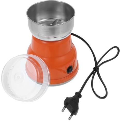 COLLBATH Macina Caffè Elettrico per Chicchi e Spezie Compatto Facile da Usare e Pulire Design Classico per Caffè e Grani