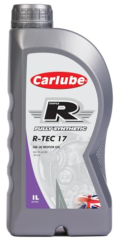 Carlube Triple R 5W-30 ACEA A5/B5, API SP Olio Motore Completamente Sintetico R-TEC 17 1L