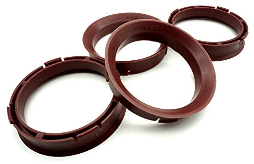 Felgenfactory 4 anelli di centraggio da 66,45 a 57,1/66,45 mm – 57,1 mm, di alta qualità e su misura