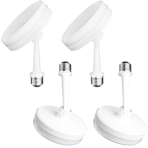 linovum LED Leuchtmittel E27 schwenkbar 360° warmweiß 3000K Reflektor | E27 Lampe mit 360° drehbarem Kopf - warmweiß, ideal für Fotostudio, Büro & Homeoffice, Ersatz für 60W Halogen