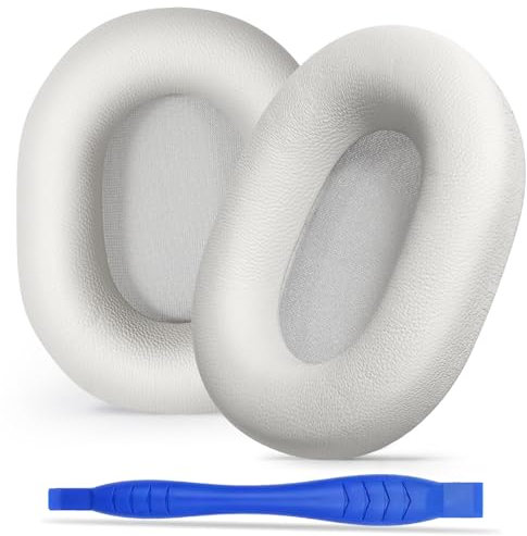 Aurivor Echte Leder Ersatz-Ohrpolster für Sony WH-1000XM5 Noise-Cancelling-Kopfhörer, Premium XM5 Ohrenkissen aus weichem Lammleder mit optimiertem Memory-Schaum
