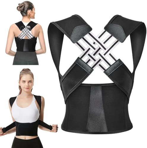 Ceinture de Correction Camelback, Adjustable Back Posture Belt Office Home Gym, Correcteur de Posture dos Redresse dos pour Homme, Femme, Correcteur de Posture pour Maintien dos Droit Soutien-XL