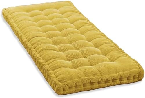 Dicke Sitzauflage Sitzkissen bank, Gartenstuhl Bankauflage 90x40/100x40/120x40/150x50/160x40/160x50cm Bankkissen, Groß Outdoor Stuhlkissen Bankpolster, Gartenbank Waschbare Sitzkissen ( Color : #9 , S