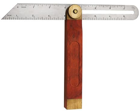Multi Winkelschmiege Verstellbarer, Multifunktionswinkel T Bevel, Multiwinkel Präzisionswinkel Anschlagwinkel, T Schmiege Streichmaß Winkel, Multiwinkel Bevel Gauge Anschlagwinkel, Zimmermannswinkel