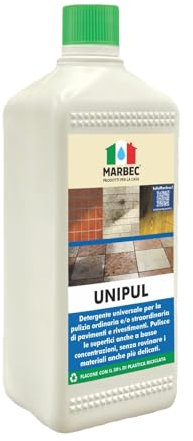 MARBEC UNIPUL 1LT Detergente universale concentrato per tutti i tipi di pavimenti e rivestimenti