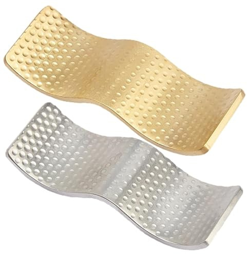 PRETYZOOM Soporte De Palillos Moderno De Metal Inoxidable Reposa Palillos Doble para Cocina Y Restaurante Organizador De Comedor Compacto Y FáCil De Limpiar