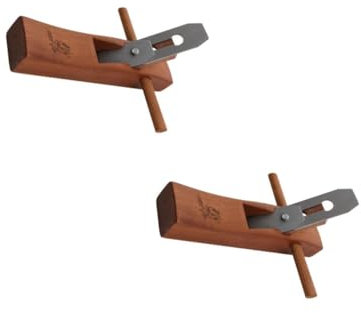 HOMSFOU 2 Stück Holzhobel handwerkzeug holzwerkzeug Holzpolierer holzbearbeitung werkzeug stechbeitel elektrische Handhobel Holzbearbeitungswerkzeuge Hobel für Holzhandwerk Hausplaner