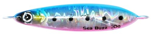 SEABUZZ Pilker 20g 5cm Fischköder - Makrelen Hornhecht Köder Meeresangeln | Hochseeangeln - Forelle & Raubfisch Köder - Meerforelle - Angeln Kunstköder - Angelköder Wobbler - Fishing Lure (001)