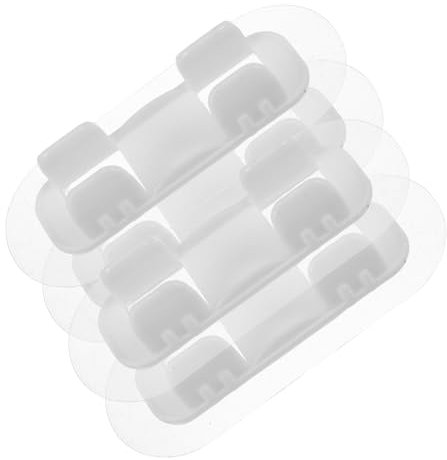 PRETYZOOM 4piezas Clip De Tubería De Drenaje Soporte para Tubería De Desagüe Abrazadera para Desagüe De Lavadora Soporte para Manguera De Lavadora para Cocina