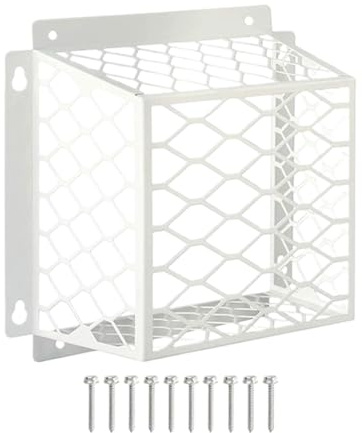 Protector de salida de ventilación secadora - Escudo antipájaros de metal galvanizado | Accesorio de seguridad para conductos de aire hogar cocina baño fachada exterior interior duro