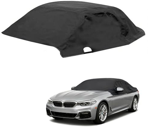 Soft Top Roof Compatible, Replacement for BMW Z3, Half Garage Car Cover Tarpaulin Windproof Waterproof Cover, Full Rain Sun Dust Protection, Car Hood Half Cover Custom Covers for Protecting