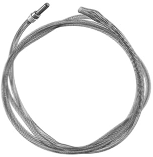 KinderCoring Serpiente de Drenaje, Taladro de Cable, Limpiador Eléctrico, Recogedor de, Práctico Y Resistente, Removedor de Obstrucciones de Inodoro, Resorte, 300cm