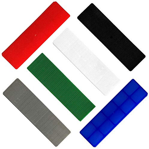 Plastic Window Glass Glazing Spacers Packers - 1000 Mixed Pack