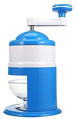 Manual Crushing Ice Machine,Home Easy Ice Shaver Crusher Handheld Handstyle Snow Manual Crushing Ice Machine for DIY Ice Cream