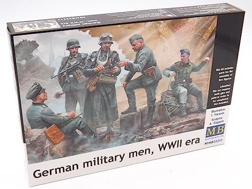 Masterbox MAS35211 1:35-German Military Men WWII Era