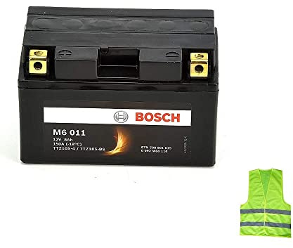 Kompatibel mit KTM Duke (F9703U1) 890 ab Baujahr 2021 bis 2022 Bosch Akku YTZ10S-BS YTZ10S-4 M60110 Bereit zum Aufladen von Batterien 8 Ampere 12 Volt 150 x 87 x 93 mm