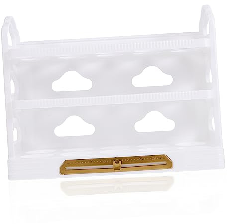 Veemoon Huevera para Refrigerador Multicapa, Organizador de Huevos de Pet y Pp, Almacenamiento Vertical Separación Individual para Cocina y Restaurante