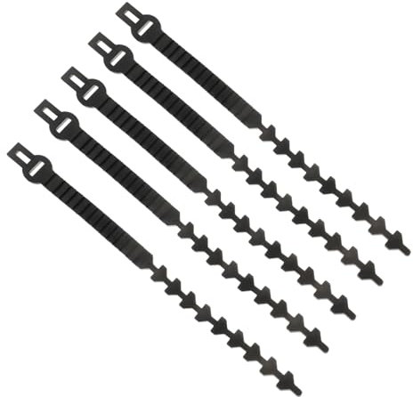 Happyyami 5stücke Gartenbaumbinder Mit Verstellbarer Flexible Gummi Locking Strap Baum Riemen Für Zusätzliche Befestigung Von Ästen Und Ranken Robustes Baum Bindung Gürtel Für Bäume