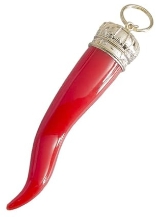 Italysmani Corno Portafortuna Reale Grande - Italian Lucky Horn - MADE IN ITALY solo Attenzione alle imitazioni cinesi