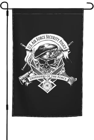 Decorazione per esterni da giardino Fortis Air Force Security Force 12x18 pollici
