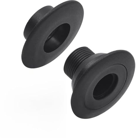 Kaloriko Bordsfotbollskullager 16 stycken för 15,9/16 mm stänger, plast ABS-lager för kicker reservdelar, tillbehör för reparation och underhåll i lekrum och hobbyrum