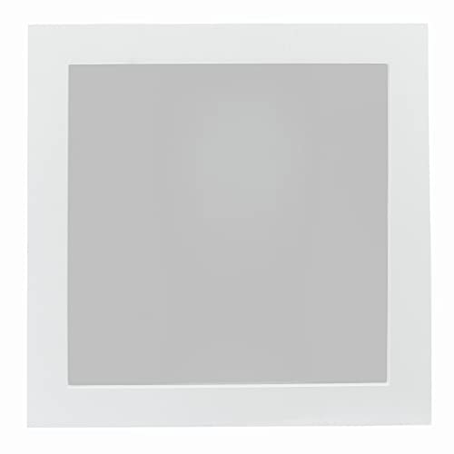 Hucha con marco de fotos 3D con ventana frontal transparente, hucha para regalo, embalaje para regalo de dinero (blanco - blanco, rectangular)