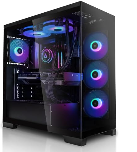 Megaport Gaming PC Intel Core i9-12900KF • GeForce RTX5060Ti 8GB • 32GB DDR4 • 1000GB M.2 SSD • Wasserkühlung • Windows 11 • WLAN • Gamer pc Computer Gaming rechner