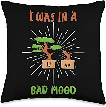 Bonsai Scissors, Bonsai Lover, Bonsai Fan Love, Lover, Funny Bonsai Throw Pillow, 16x16, Multicolor