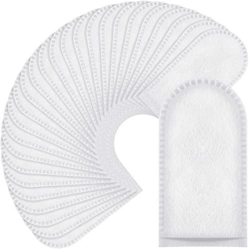 Treela 100 Pieces Finger Cots Disposable Finger Covers Newborn Baby Diaper Cream Fingernail Protectors Keeps Fingernail Clean for Home Travel