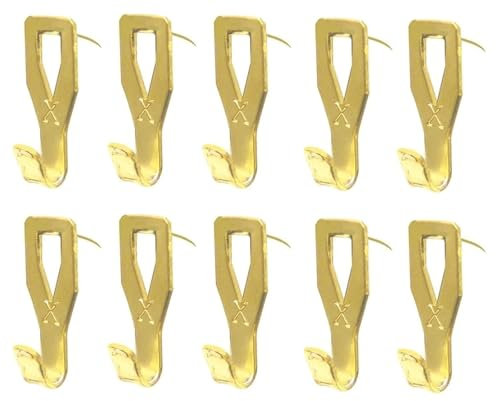 SISI UK Ganci per Quadri in Cartongesso - Resistenti a Pressione per Cornici, Tele e Specchi Pesanti - per Appendere al Muro a Secco