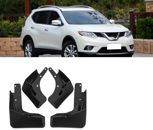 Bqieai 4PCS Auto Vorne Hinten Schmutzfänger, Für NIS-san X-Trail 2014-2020 Rad Spritzschutz Kotflügel Staubdicht Schlamm Klappen Car Styling Zubehör
