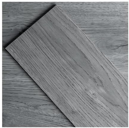 ATOPOSE Peel and Stick Vinyl Plank Flooring, Self Adhesive Vinyl Flooring 36 PCS - 36 x 6- 5.02㎡ with Wood Effect,Washed Grey, Waterproof and Fire-Resistant for Bedroom Bathroom Living Room Office