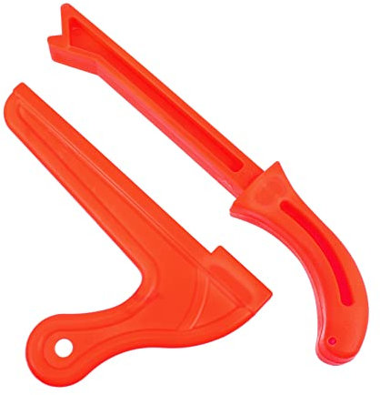 CANIGHT 2pcs Woodworking Tools Push Stick for Router Lightweight Plastic Push Block Safety Tool Set