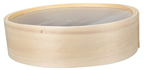 Alipis Colador De Harina De Madera De Mano para Hornear Herramienta para Tamizar Harina De Harina Multifuncional