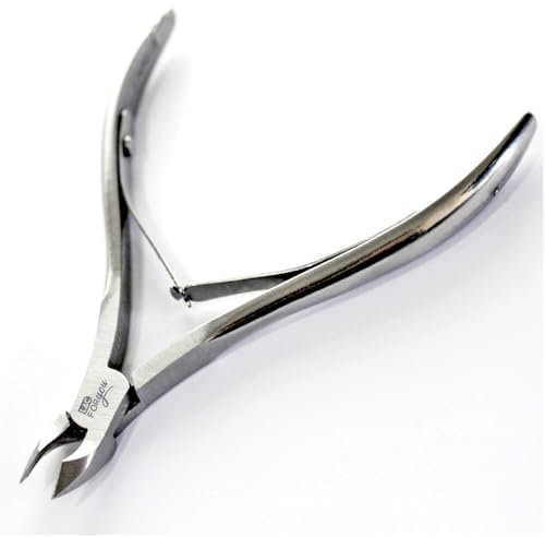 LAC FOR YOU Tronchesino Cuticole in Acciaio Inox da 10cm – Taglia Cuticole Professionale, Taglia Pellicine Unghie Mani