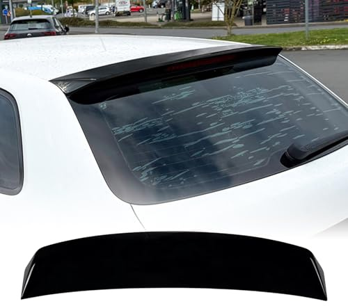 Spoiler posteriore per tettuccio auto, per Audi A3 8P 2004 – 2013, base nera