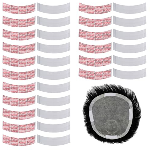 Lace Front Wig Tap, 72 Pièces Bande Adhesive Extension Double Jet, Double Face Adhésive Cheveux pour Perruques Lace Front Tape Perruque ruban Adhésif pour la Fixation des Perruques
