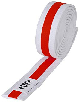 Kwon Taekwondo Judo Karate Gürtel Budogürtel 4 cm zweifarbig