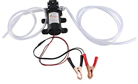 Nikou Pompe vidange Huile Moteur, Voiture Automatique Huile Fluide Liquide extracteur charognard échange Pompe de Transfert Kit 12V 60W