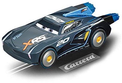 Carrera GO!!! Disney·Pixar Cars - Jackson Storm - Rocket Racer Rennauto | Slotcar Bahn GO!!! | Maßstab 1:43 | Spielzeug für Kinder ab 6 Jahre & Erwachsene