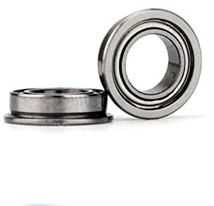 ZAAHH 10 Stück ABEC-5 F6700ZZ F6700-2Z 10x15x4mm Flansch Dünnwandlager Flansch Kugellager F6700 ZZ F6700Z Metall (Größe: ABEC 5)