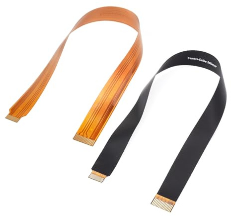 Waveshare CSI FPC Flexible Cable For Raspberry Pi 5, 300mm(2PCS), 22Pin To 15Pin, Suitable For CSI Camera Modules