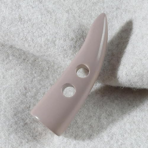 ZAZUZU Knebelknöpfe aus Kunstharz, gegrillt, 45 mm, 10 Stück, für Stricken, DIY-Kleidung