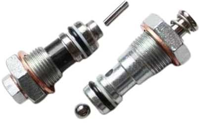 Milageto Accesorios para transpaletas hidráulicas para carretes de válvulas Kit de reparación de carretillas elevadoras con anillo de sellado Componentes de