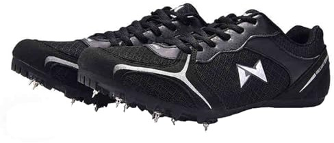 Kraftpaid Spikes Schuhe Leichtathletik,Leichtathletik-Spikes,Herren-Mittelstrecken-Laufschuhe,Feuchtigkeitsableitendes Futter,Geeignet FüR Langstreckenlauf,Springen,HüRdenlauf,Schultraining