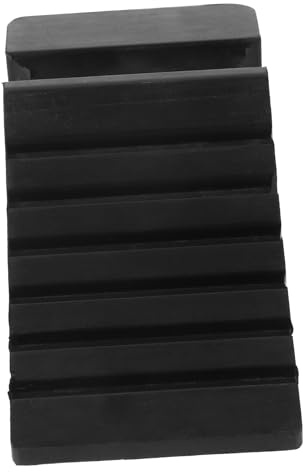 HEALEEP Calzo De Rueda De Caucho Antideslizante Portátil para Coche Camión Remolque Resistente y Seguro Bloqueo De Neumático para Estacionamiento Pendientes Diseño y Ligero