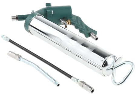 SWVYDC fettpresse Adapter Fettpresse mit 14-oz-Fettkartusche für die Autoreparatur. Arbeitsdruck: 8000 PSI fettpresse