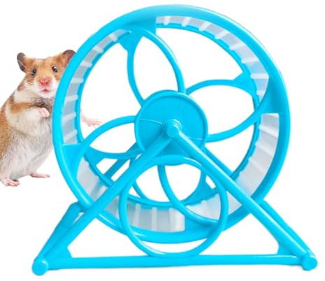 Löparhjul för små husdjur – högpresterande, lätt, spinner tyst design, halkfri leksak igelkottar, gerbils hamstrar andra husdjur | igelkottar, gerbils, hamstrar och andra små husdjur